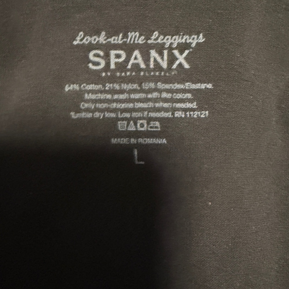 🩷 $5 Bundle SPANX Look At Me Black Leggings - Picture 5 of 6